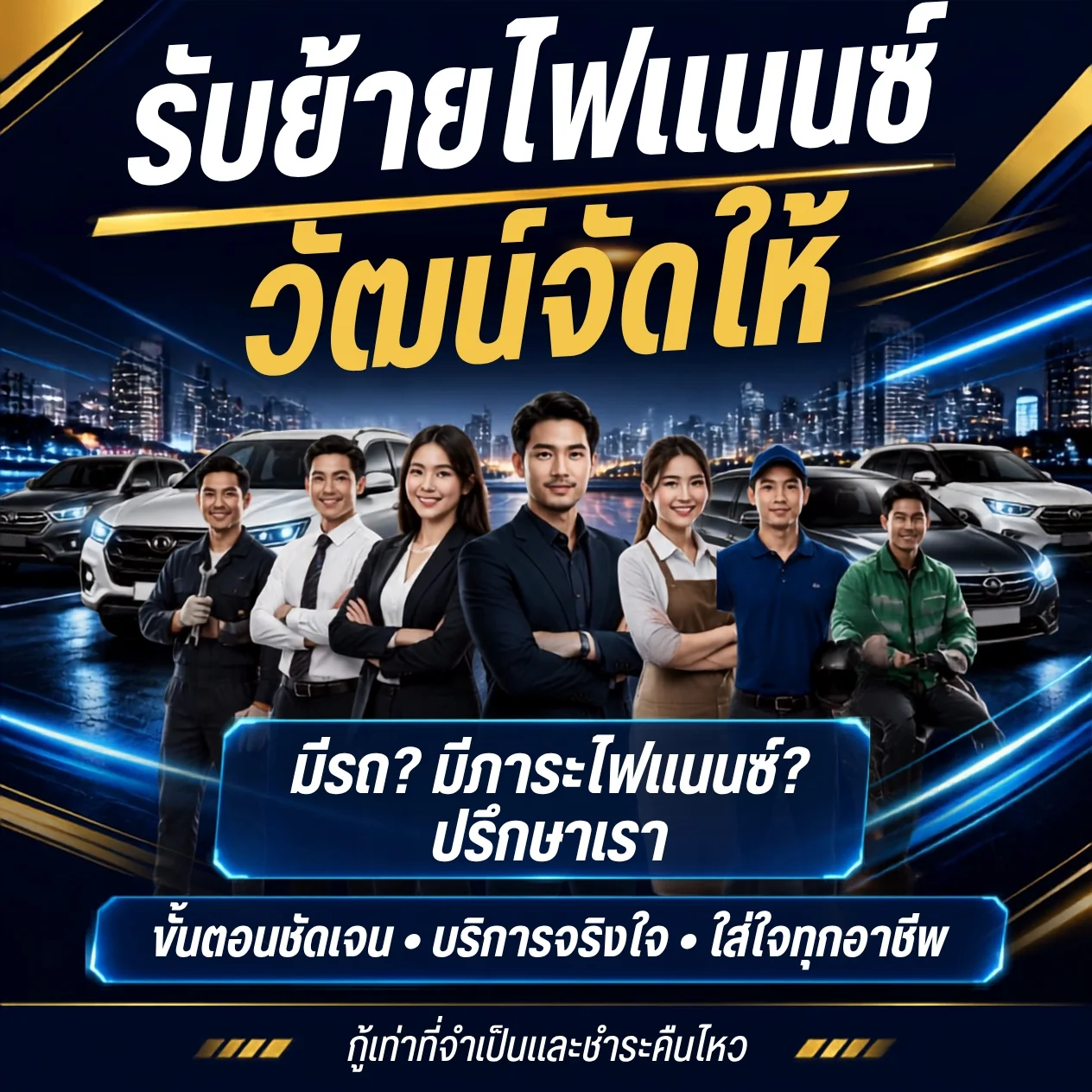 รีไฟแนนซ์รถยนต์